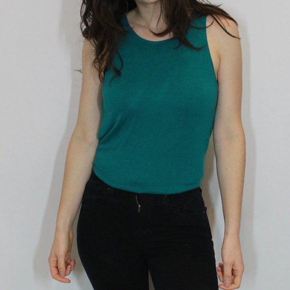 Aritzia Wilfred Free Sea Green Marl Ornella Tank Aritzia - Small - Picture 3 of 5